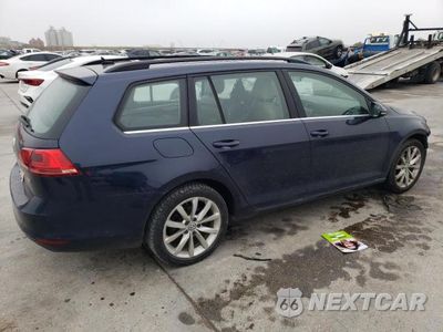 Trzecie zdjęcie samochodu z tyłu: 2016 VOLKSWAGEN GOLF SPORTWAGEN S VIN:3VWC17AU4GM515527 - miniatura