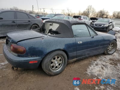 Trzecie zdjęcie samochodu z tyłu: 1996 MAZDA MX-5 MIATA VIN:JM1NA3533T0708691 - miniatura