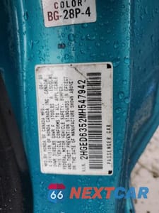 Zdjęcie 12 z 12 samochodu: 1991 HONDA CIVIC DX VIN:2HGED6352MH547942 - miniatura