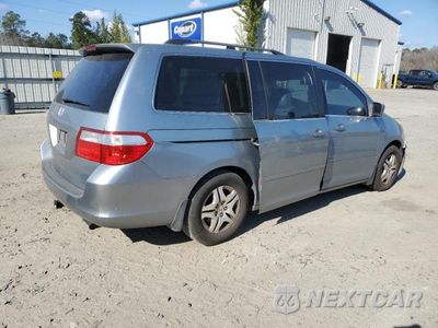 Trzecie zdjęcie samochodu z tyłu: 2007 HONDA ODYSSEY EXL VIN:5FNRL38647B068192 - miniatura