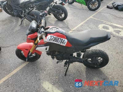 Trzecie zdjęcie samochodu z tyłu: 2020 HONDA GROM 125 VIN:MLHJC7515L5201967 - miniatura