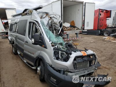 Czwarte zdjęcie samochodu z boku: 2020 FORD TRANSIT VIN:1FTRS4UG9LKA46452 - miniatura