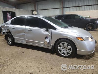 Czwarte zdjęcie samochodu z boku: 2008 HONDA CIVIC LX VIN:2HGFA16538H352384 - miniatura