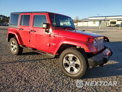 Czwarte zdjęcie samochodu z boku: 2018 JEEP WRANGLER UNLIMITED SAHARA VIN:1C4BJWEG7JL913529 - miniatura