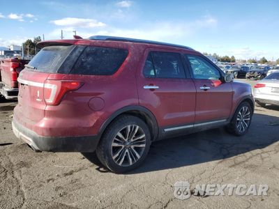 Trzecie zdjęcie samochodu z tyłu: 2017 FORD EXPLORER PLATINUM VIN:1FM5K8HT2HGE25277 - miniatura