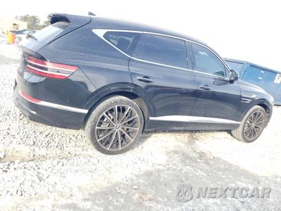 Trzecie zdjęcie samochodu z tyłu: 2021 GENESIS GV80 BASE VIN:KMUHCESC1MU053073 - miniatura
