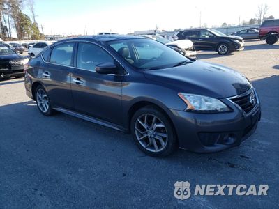Czwarte zdjęcie samochodu z boku: 2014 NISSAN SENTRA S VIN:3N1AB7AP7EL607464 - miniatura