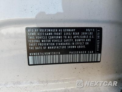Zdjęcie 12 z 13 samochodu: 2013 VOLKSWAGEN GOLF VIN:WVWDB7AJ9DW139218 - miniatura