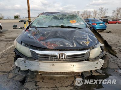 Piąte zdjęcie samochodu w środku: 2012 HONDA CIVIC LX VIN:2HGFB2F57CH323840 - miniatura