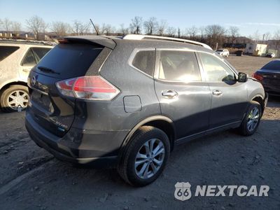 Trzecie zdjęcie samochodu z tyłu: 2015 NISSAN ROGUE S VIN:KNMAT2MV2FP538356 - miniatura