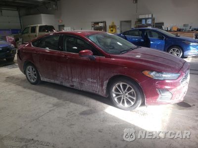 Czwarte zdjęcie samochodu z boku: 2019 FORD FUSION SE VIN:3FA6P0LU2KR210547 - miniatura