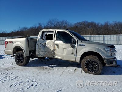 Czwarte zdjęcie samochodu z boku: 2017 FORD F150 SUPERCREW VIN:1FTEW1EG0HFB48917 - miniatura