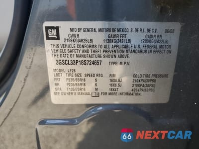Zdjęcie 15 z 15 samochodu: 2008 SATURN VUE XE VIN:3GSCL33P18S724657 - miniatura