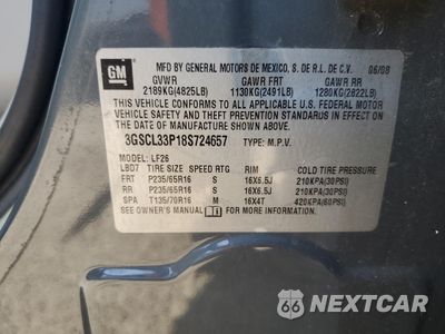 Zdjęcie 15 z 15 samochodu: 2008 SATURN VUE XE VIN:3GSCL33P18S724657 - miniatura