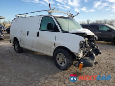 Czwarte zdjęcie samochodu z boku: 2012 CHEVROLET EXPRESS G2500 VIN:1GCWGFCA2C1166287 - miniatura