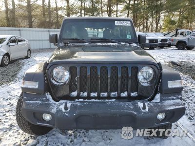 Piąte zdjęcie samochodu w środku: 2021 JEEP WRANGLER UNLIMITED SPORT VIN:1C4HJXDN7MW784534 - miniatura