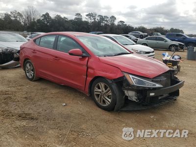 Czwarte zdjęcie samochodu z boku: 2020 HYUNDAI ELANTRA SEL VIN:5NPD84LF1LH556679 - miniatura