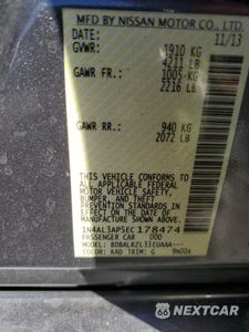 Zdjęcie 14 z 14 samochodu: 2014 NISSAN ALTIMA 2.5 VIN:1N4AL3AP5EC178474 - miniatura