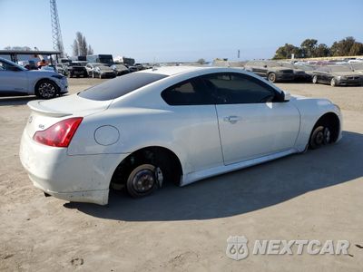 Trzecie zdjęcie samochodu z tyłu: 2008 INFINITI G37 BASE VIN:JNKCV64E98M119966 - miniatura