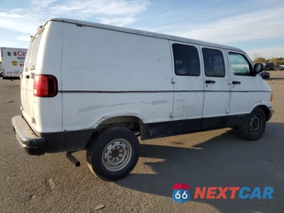 Trzecie zdjęcie samochodu z tyłu: 2000 DODGE RAM VAN B3500 VIN:2B7KB31Y4YK148252 - miniatura