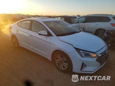 Czwarte zdjęcie samochodu z boku: 2020 HYUNDAI ELANTRA SEL VIN:5NPD84LF5LH607892 - miniatura