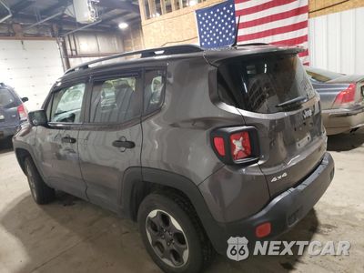 Drugie zdjęcie samochodu z przodu: 2016 JEEP RENEGADE SPORT VIN:ZACCJBAW6GPD67448 - miniatura