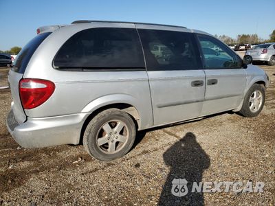 Trzecie zdjęcie samochodu z tyłu: 2007 DODGE GRAND CARAVAN SE VIN:1D4GP24R47B177196 - miniatura
