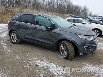 Czwarte zdjęcie samochodu z boku: 2015 FORD EDGE SEL VIN:2FMTK4J86FBB93292 - miniatura