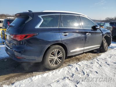 Trzecie zdjęcie samochodu z tyłu: 2020 INFINITI QX60 LUXE VIN:5N1DL0MMXLC538631 - miniatura