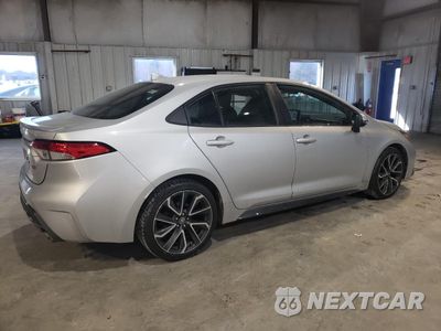 Trzecie zdjęcie samochodu z tyłu: 2020 TOYOTA COROLLA SE VIN:5YFP4RCE9LP023964 - miniatura