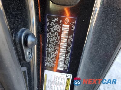 Zdjęcie 14 z 14 samochodu: 2012 LEXUS IS 250 VIN:JTHFF2C23C2523988 - miniatura