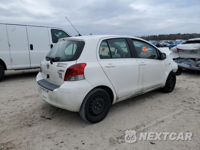 Trzecie zdjęcie samochodu z tyłu: 2010 TOYOTA YARIS VIN:JTDKT4K34A5318870 - miniatura