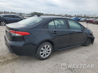 Trzecie zdjęcie samochodu z tyłu: 2020 TOYOTA COROLLA LE VIN:5YFEPRAE1LP058872 - miniatura