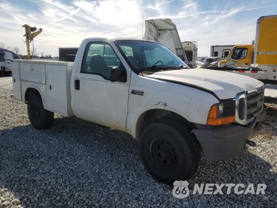 Czwarte zdjęcie samochodu z boku: 2001 FORD F250 SUPER DUTY VIN:1FDNF21LX1EA30390 - miniatura