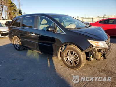 Czwarte zdjęcie samochodu z boku: 2012 HONDA ODYSSEY EX VIN:5FNRL5H4XCB044404 - miniatura
