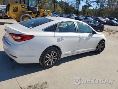 Trzecie zdjęcie samochodu z tyłu: 2017 HYUNDAI SONATA SE VIN:5NPE24AF0HH555443 - miniatura