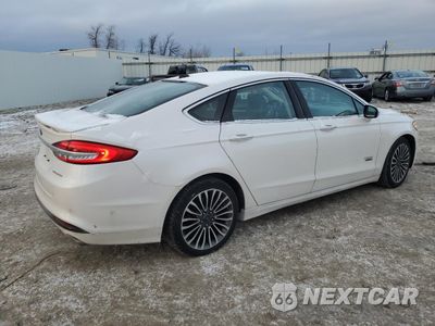 Trzecie zdjęcie samochodu z tyłu: 2017 FORD FUSION TITANIUM PHEV VIN:3FA6P0SU1HR152053 - miniatura