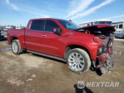 Czwarte zdjęcie samochodu z boku: 2021 CHEVROLET SILVERADO K1500 HIGH COUNTRY VIN:3GCUYHEL2MG286026 - miniatura
