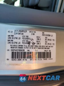 Zdjęcie 15 z 15 samochodu: 2000 DODGE GRAND CARAVAN SE VIN:1B4GP44G3YB680398 - miniatura