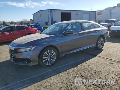 2021 HONDA ACCORD HYBRID EXL 1HGCV3F56MA016031 - główne zdjęcie licytacji z USA - miniatura