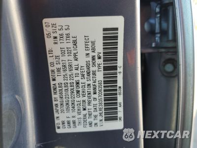 Zdjęcie 15 z 15 samochodu: 2007 HONDA CR-V LX VIN:JHLRE38357C063583 - miniatura