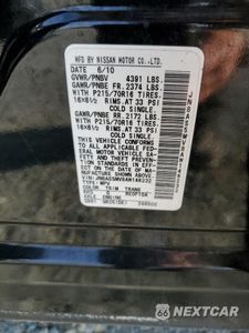 Zdjęcie 15 z 15 samochodu: 2010 NISSAN ROGUE S VIN:JN8AS5MV8AW146232 - miniatura