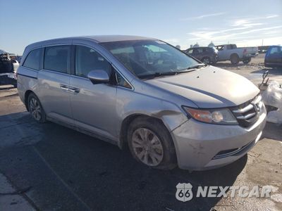 Czwarte zdjęcie samochodu z boku: 2015 HONDA ODYSSEY EX VIN:5FNRL5H42FB091088 - miniatura