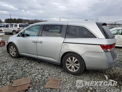 Drugie zdjęcie samochodu z przodu: 2014 HONDA ODYSSEY EX VIN:5FNRL5H40EB048979 - miniatura