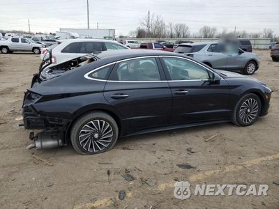 Trzecie zdjęcie samochodu z tyłu: 2023 HYUNDAI SONATA HYBRID VIN:KMHL54JJ2PA064957 - miniatura