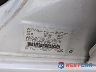 Zdjęcie 12 z 14 samochodu: 2012 MITSUBISHI GALANT FE VIN:4A32B2FF4CE019598 - miniatura