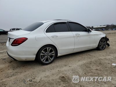 Trzecie zdjęcie samochodu z tyłu: 2020 MERCEDES-BENZ C 300 VIN:W1KWF8DB4LR595606 - miniatura
