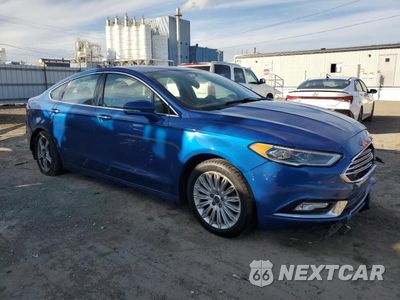 Czwarte zdjęcie samochodu z boku: 2017 FORD FUSION SE VIN:3FA6P0H9XHR395993 - miniatura
