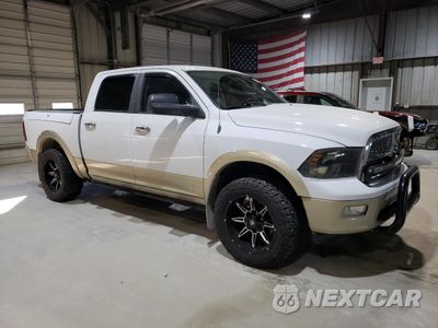 Czwarte zdjęcie samochodu z boku: 2012 DODGE RAM 1500 LONGHORN VIN:1C6RD7PT1CS151384 - miniatura