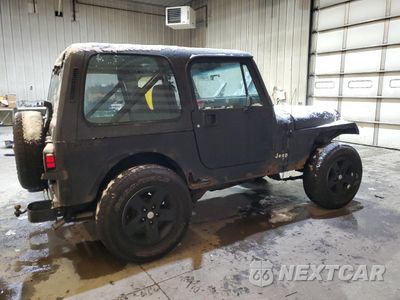 Trzecie zdjęcie samochodu z tyłu: 1990 JEEP WRANGLER / YJ S VIN:2J4FY19P4NJ530227 - miniatura